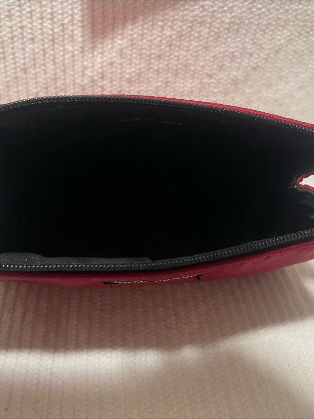 kate spade Red Nylon Cosmetic Pouch